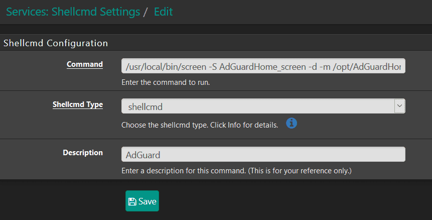 pfsense adguard home