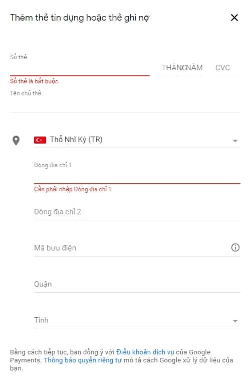 Nâng cấp Google One 100GB miễn phí 9 Pay gg one