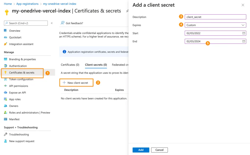 create-client-secret
