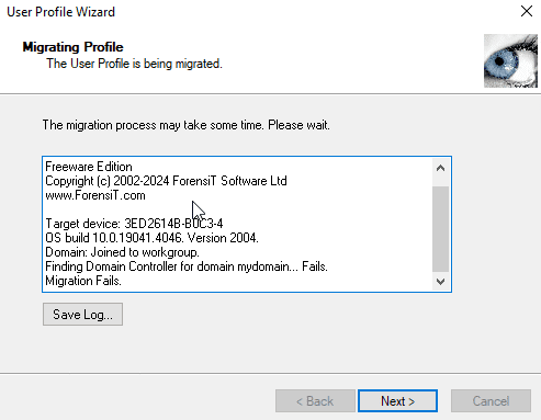 Migrate usser profile