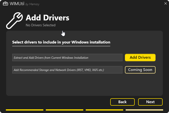 Thêm driver cho bộ cài đặt Windows